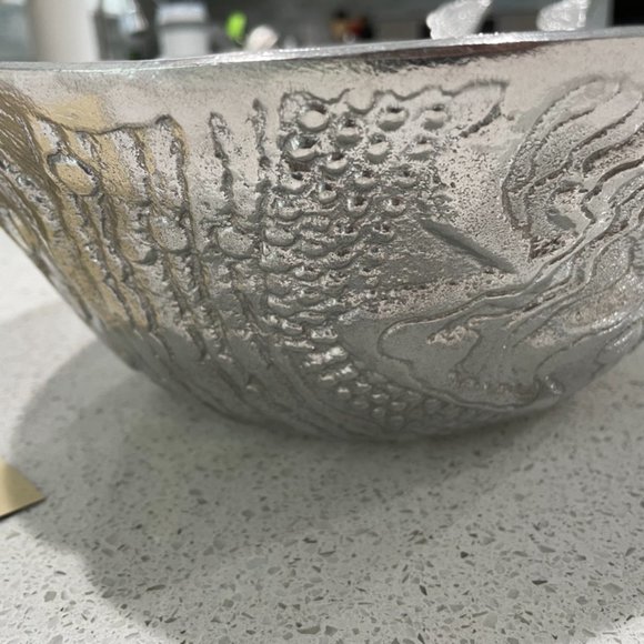 Cast Aluminum Cooking Bowl Sculpture and Serving spoons - Picture 4 of 10